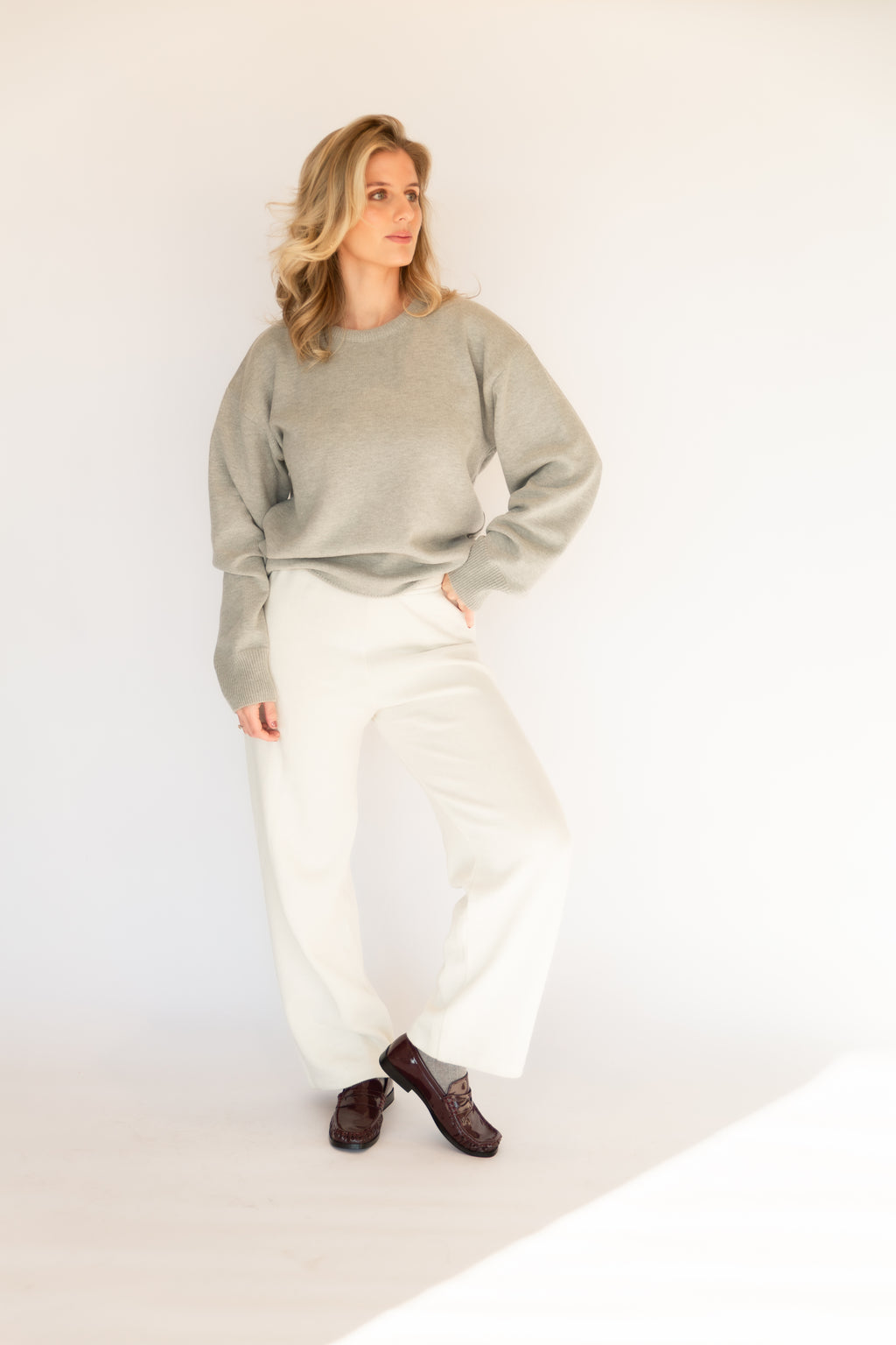 The Cotton Knit Pant