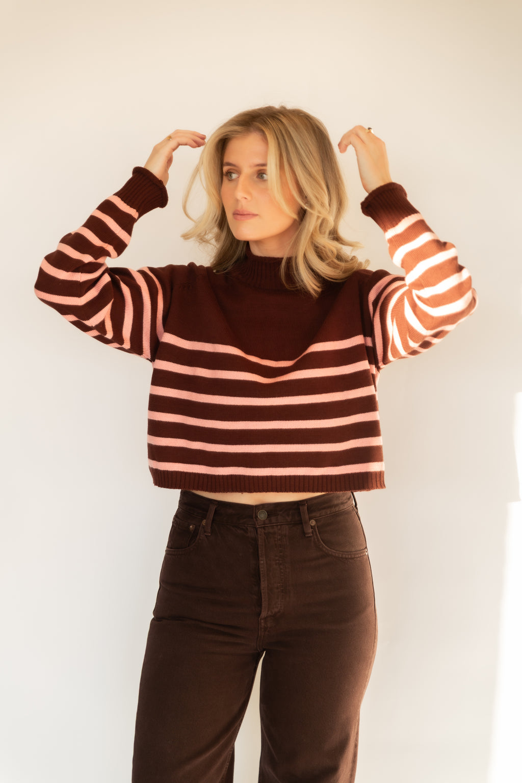 The Mock Neck Sweater