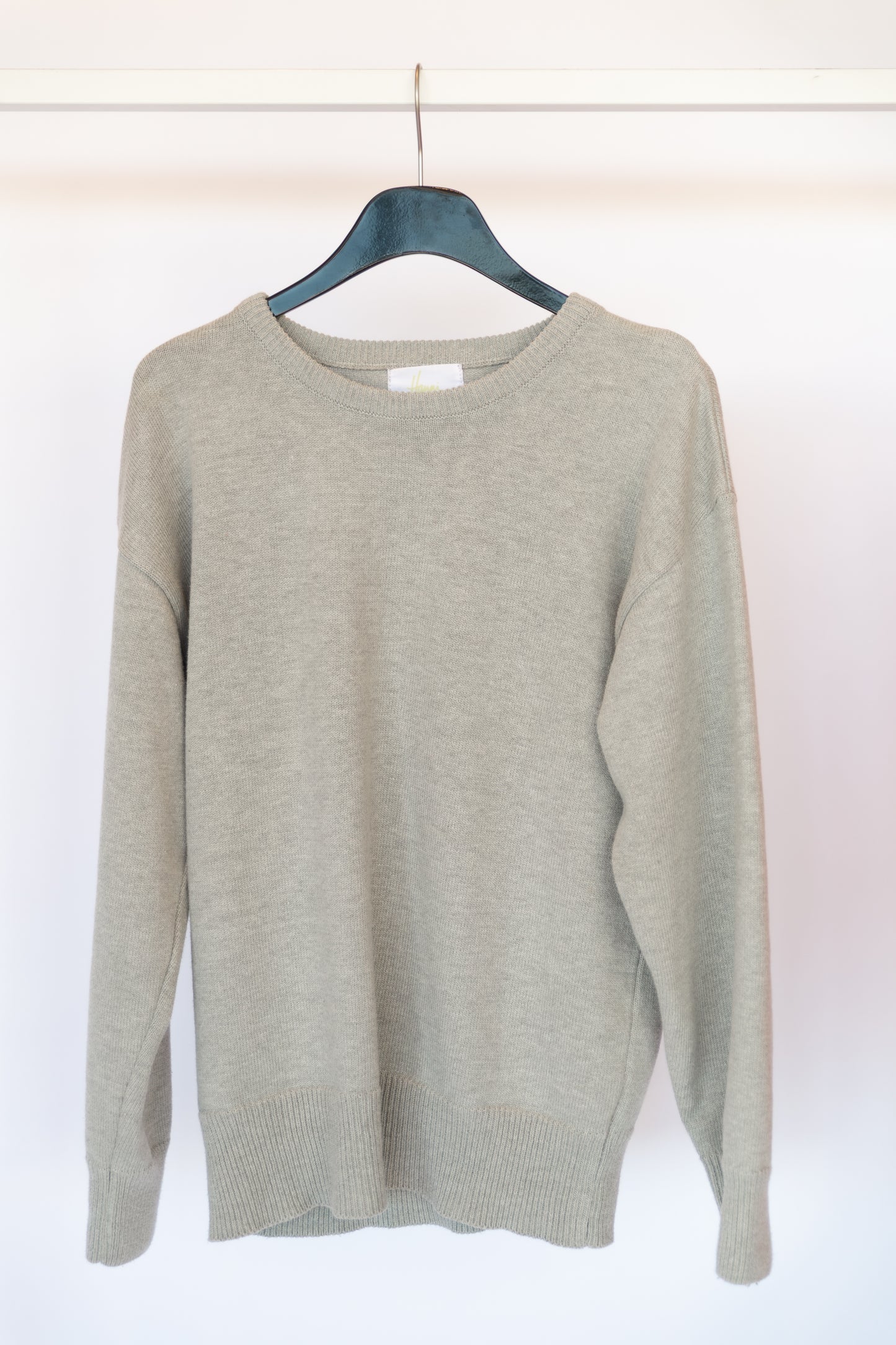 Cotton Knit Crewneck Sweater