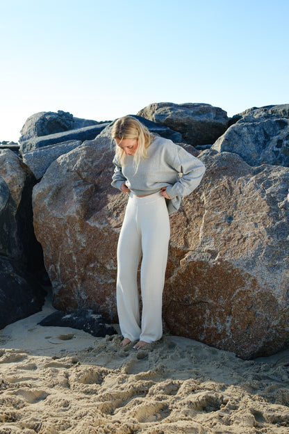 The Cotton Knit Pant