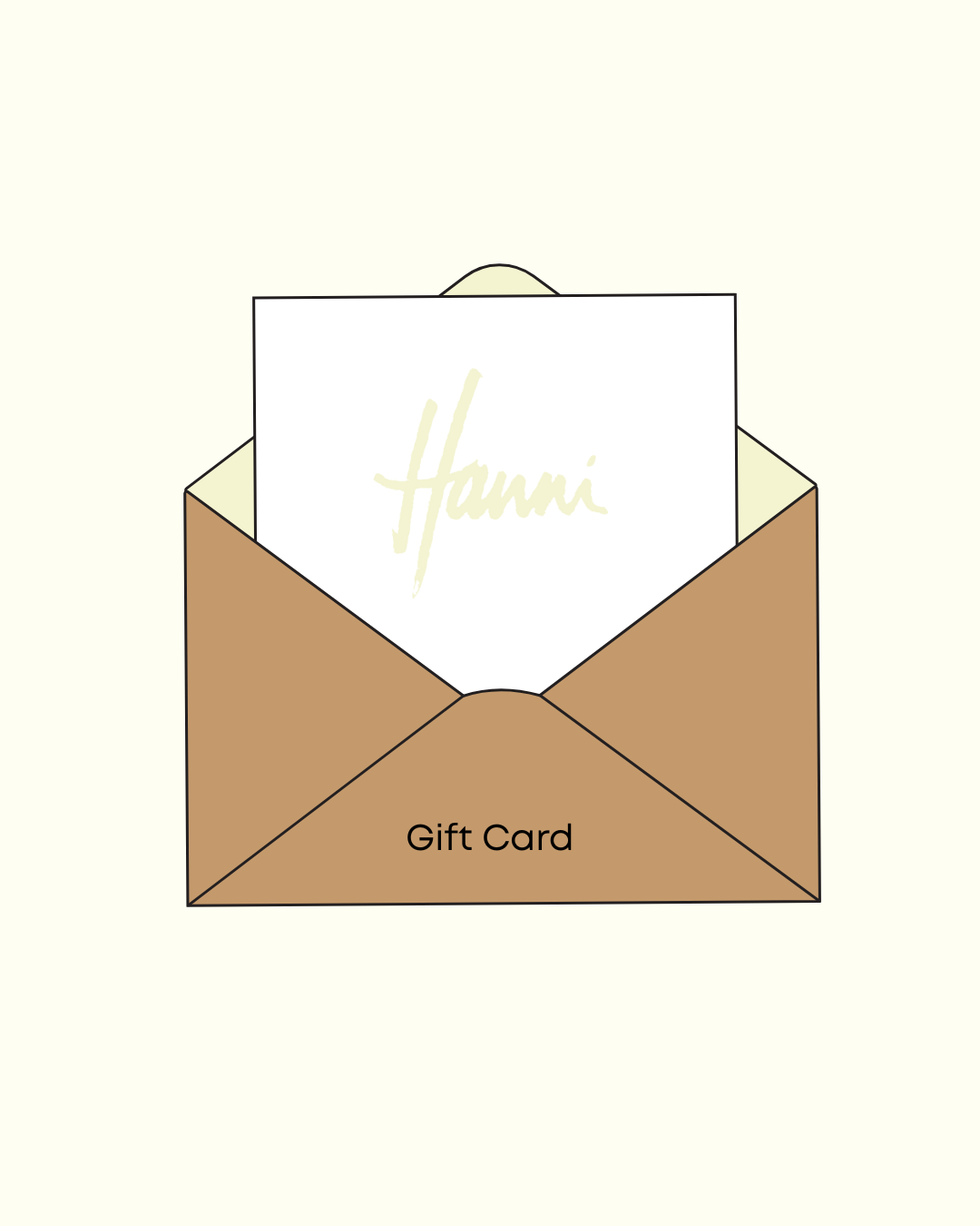Hanni Gift Card