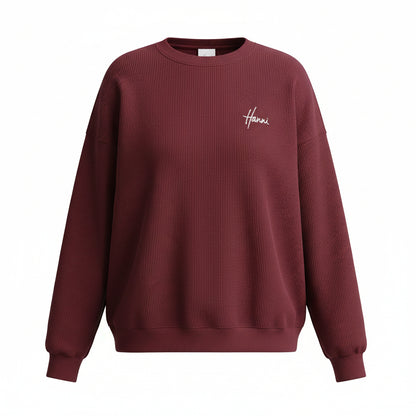 Waffle Crewneck