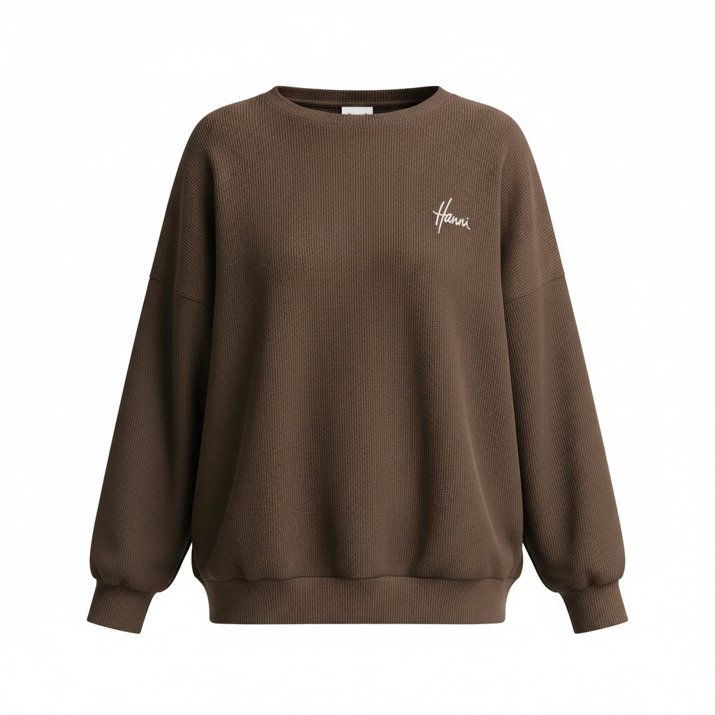Waffle Crewneck